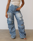 The Perfect Denim Cargo