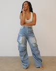 The Perfect Denim Cargo