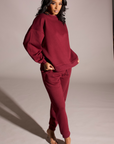 The Perfect Jogger Set (Burgundy)