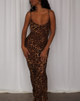 Leopard Print Maxi Dress- (FINAL Restock)