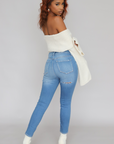 Off Shoulder Sweater (Cream)