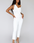 STAND OUT I OFF SHOULDER JUMPSUIT (WHITE)