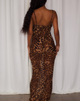 Leopard Print Maxi Dress- (FINAL Restock)
