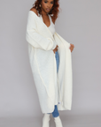 Long Sleeve Maxi Sweater (Chocolate)