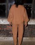 So Chic Sweatpants Set (Olive)