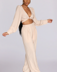 SOPHIE I CROP TOP PALAZZO PANTS SET
