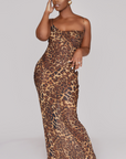 Leopard Print Maxi Dress- (FINAL Restock)