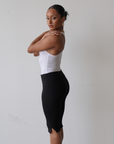 Stretch Capri Pants (Black)