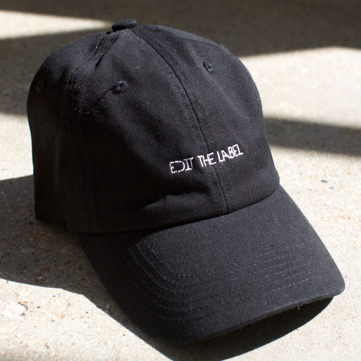 ETL Official Dad Hat (Acid Black)