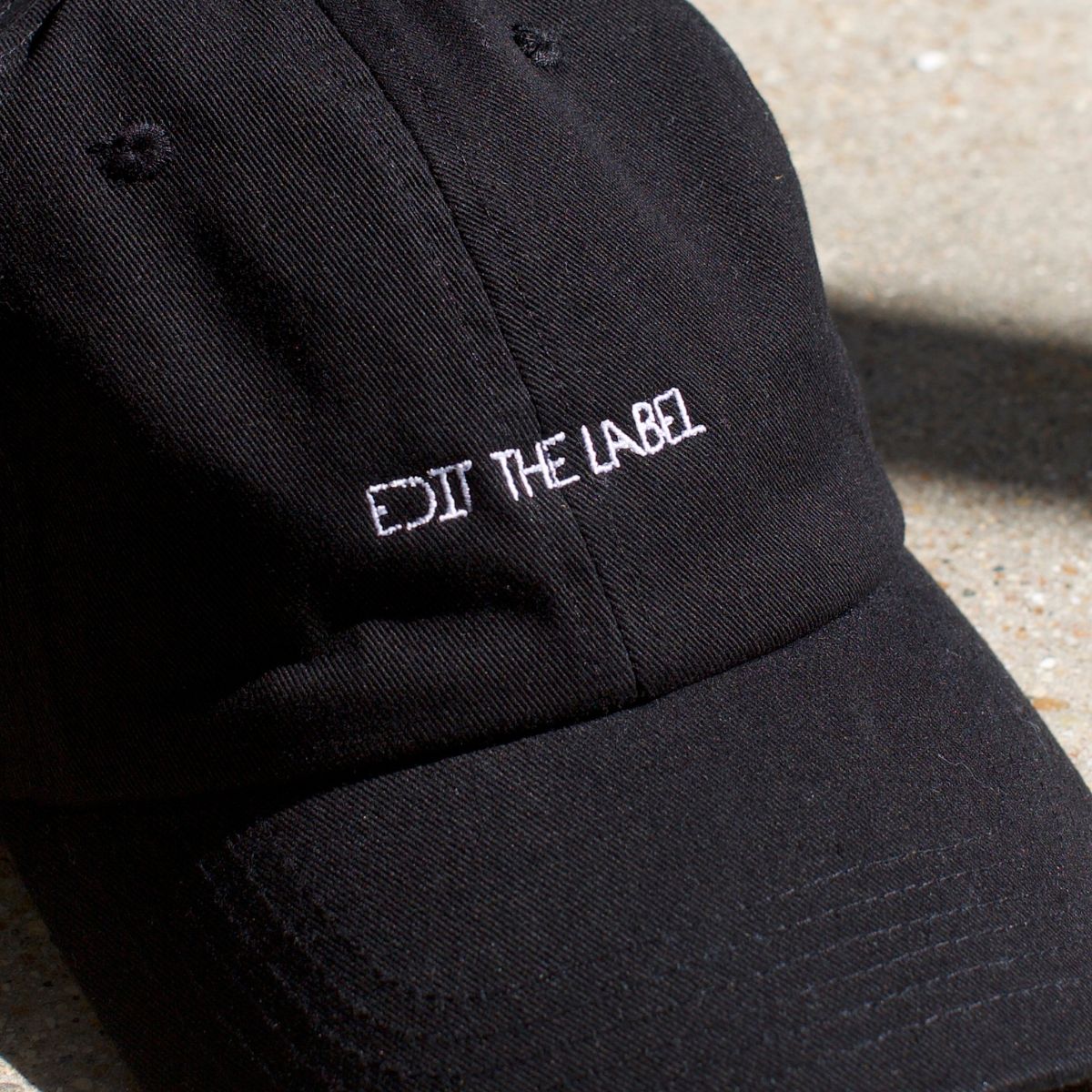 ETL Official Dad Hat (Black)