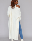 Long Sleeve Maxi Sweater (Cream)